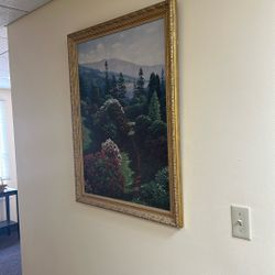 Wall Hanging - Wall Decor - Wall Art - painting framed