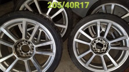 Yokohama 4 used wheels(5 lug) and tires - $400

