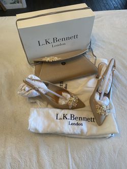 L.K.Bennett Matching Heels& Purse