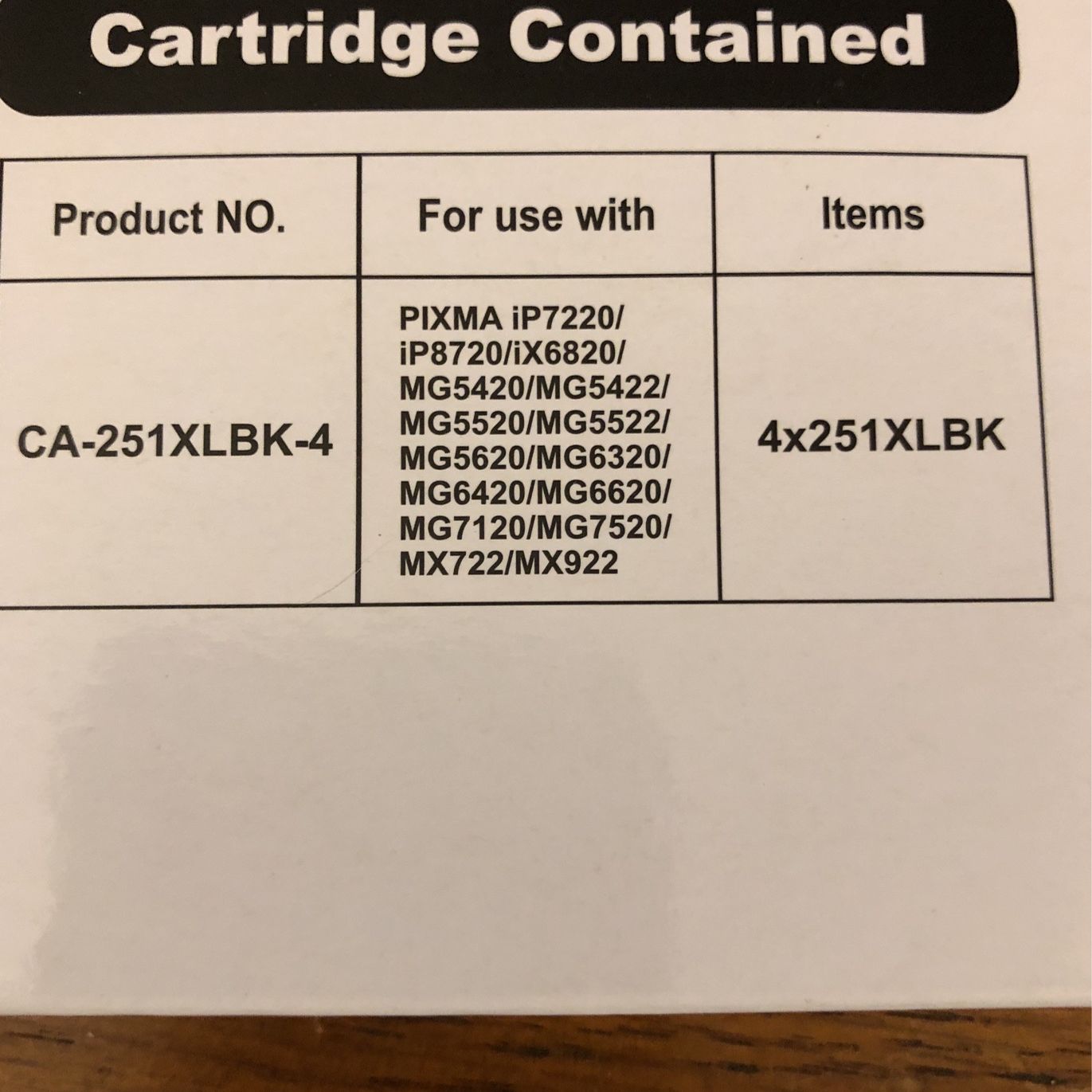Cannon pixma Ink Cartridges