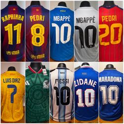 Soccer Jerseys/Camisas De Futbol