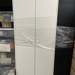 IKEA Kleppstad Wardrobe 2 Doors (White)