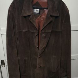 J & M STANDARD Suede Leather Men’s Jacket
