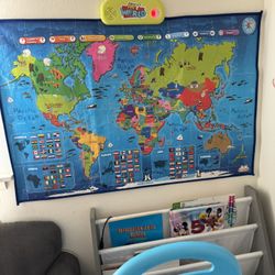 Kids Learning World Map