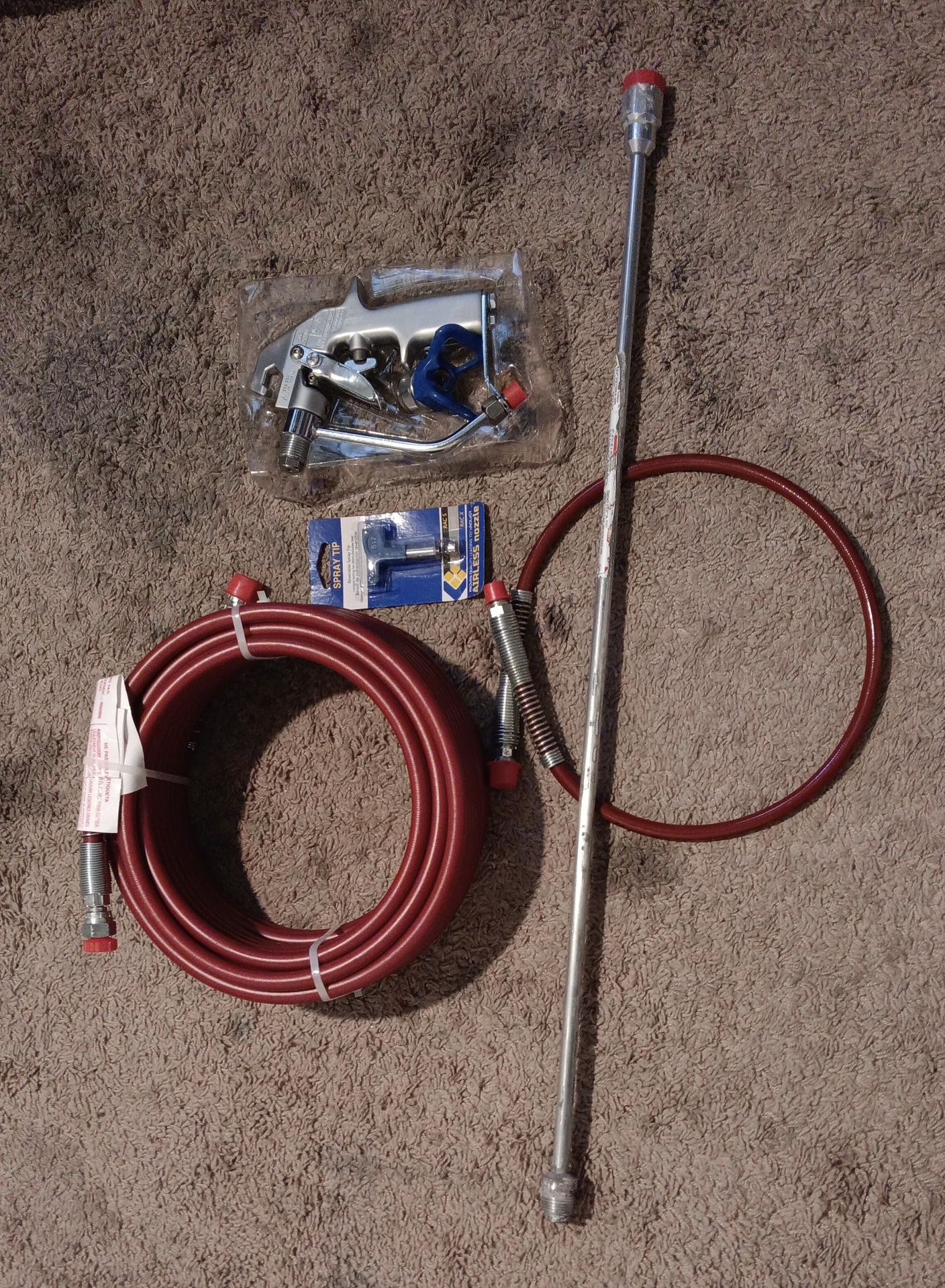 Paint Sprayer Gun and Hose
