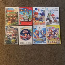 Wii GAMES BUNDLE (GREAT PRICE)