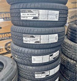 215/60R16 Firestone 4 New Tires $500 Installed and Balanced 50,000 Miles Warranty