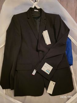 Calvin klein Black Suit Coat size 16