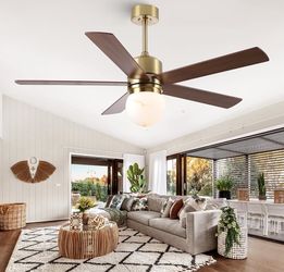 Ceiling fan with remote