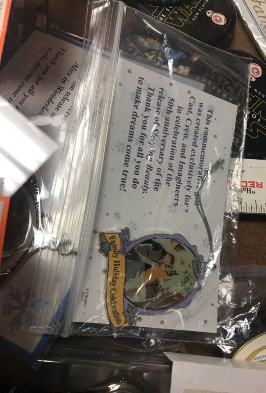 Disney Christmas Ornaments (Cast Member), SOLD SEPARATELY