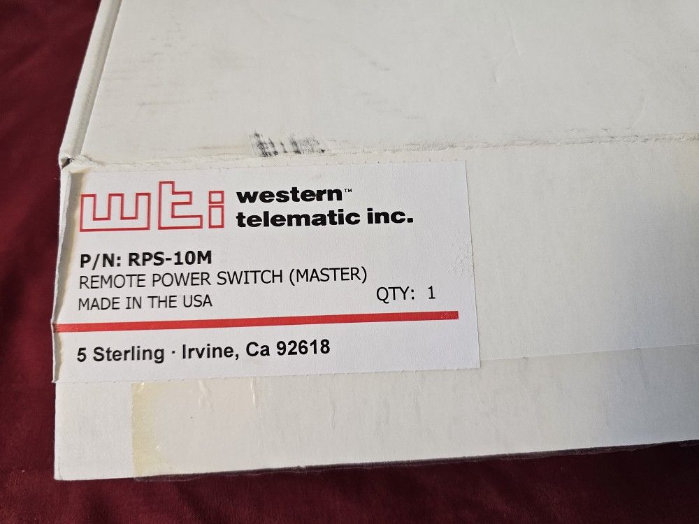 Western Telematic RPS-10M Remote Power Switch