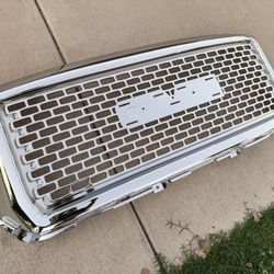 14 to 15 GMC Sierra Chrome Denali Style Grill