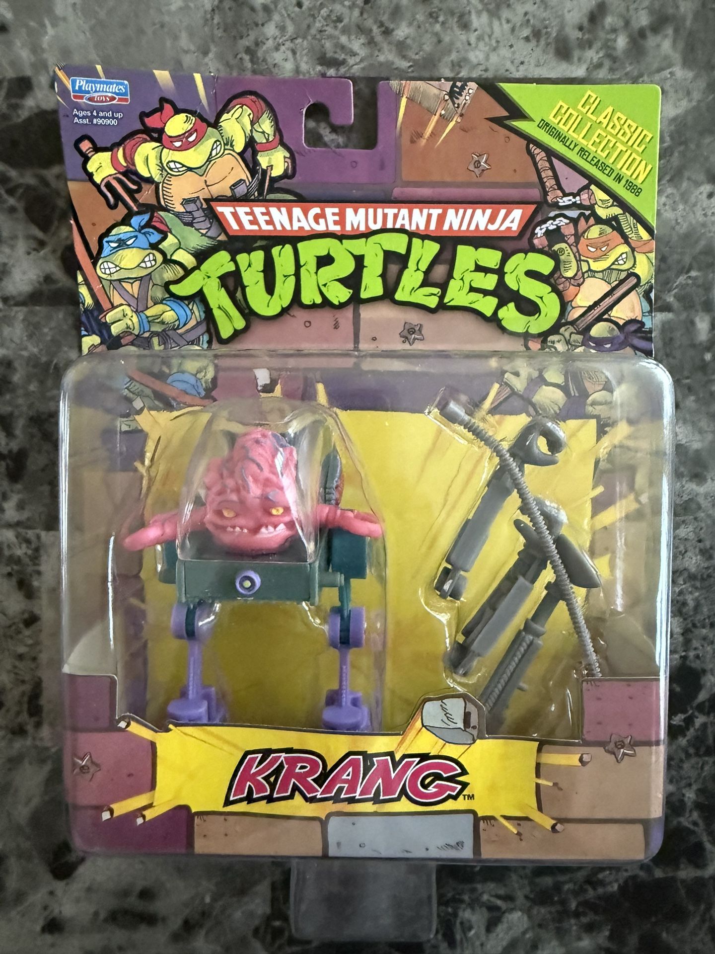 TMNT Krang Teenage Mutant Ninja Turtles Classic Collection SEALED