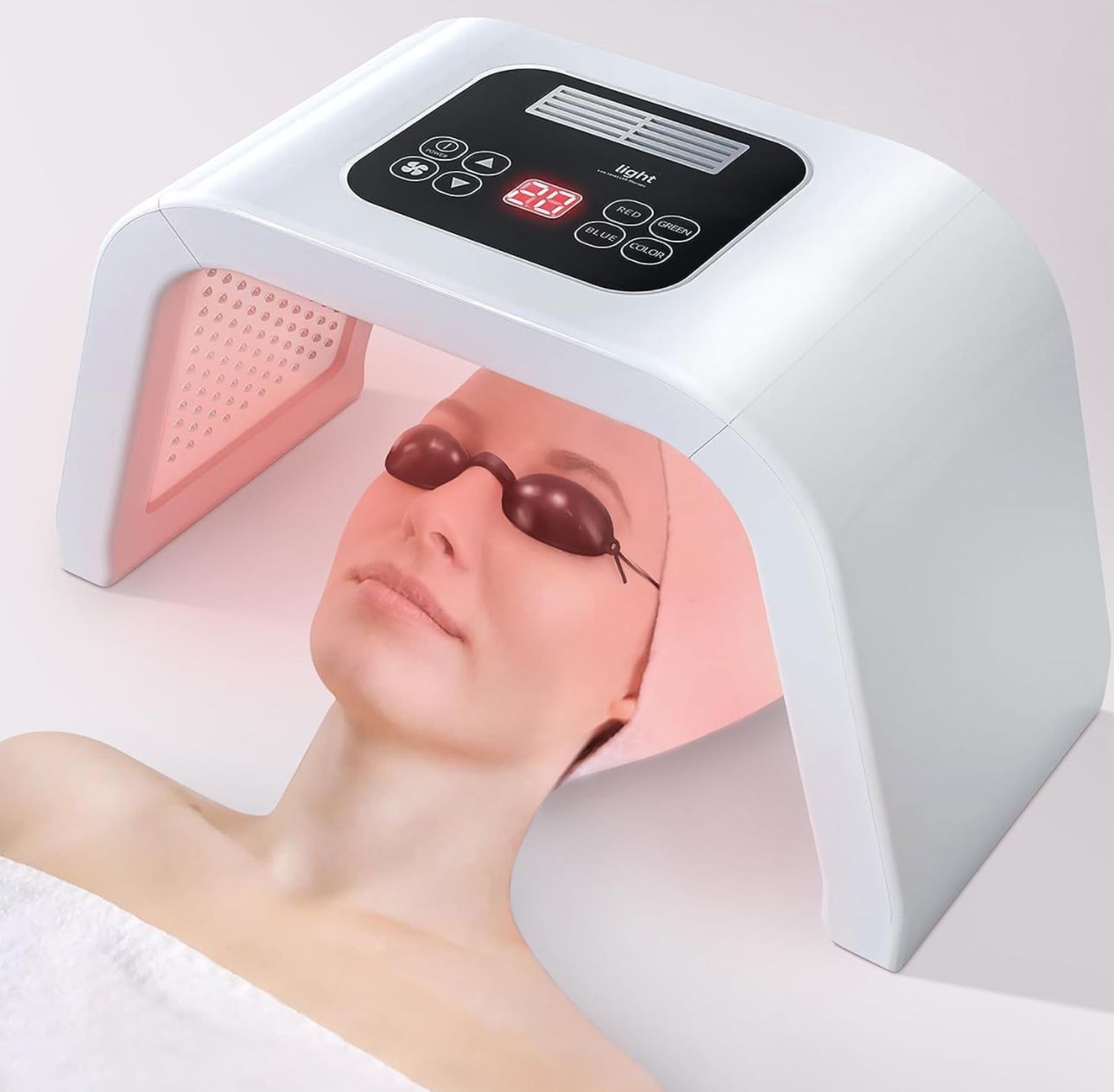 NEW LED-Face-Light-Therapy, 7 in 1 Color LED Face Mask Facial Body Beauty Equipment