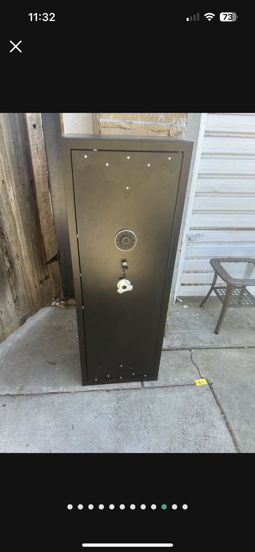Brand New Heavy Duty Rifle Safe 12 For. $140