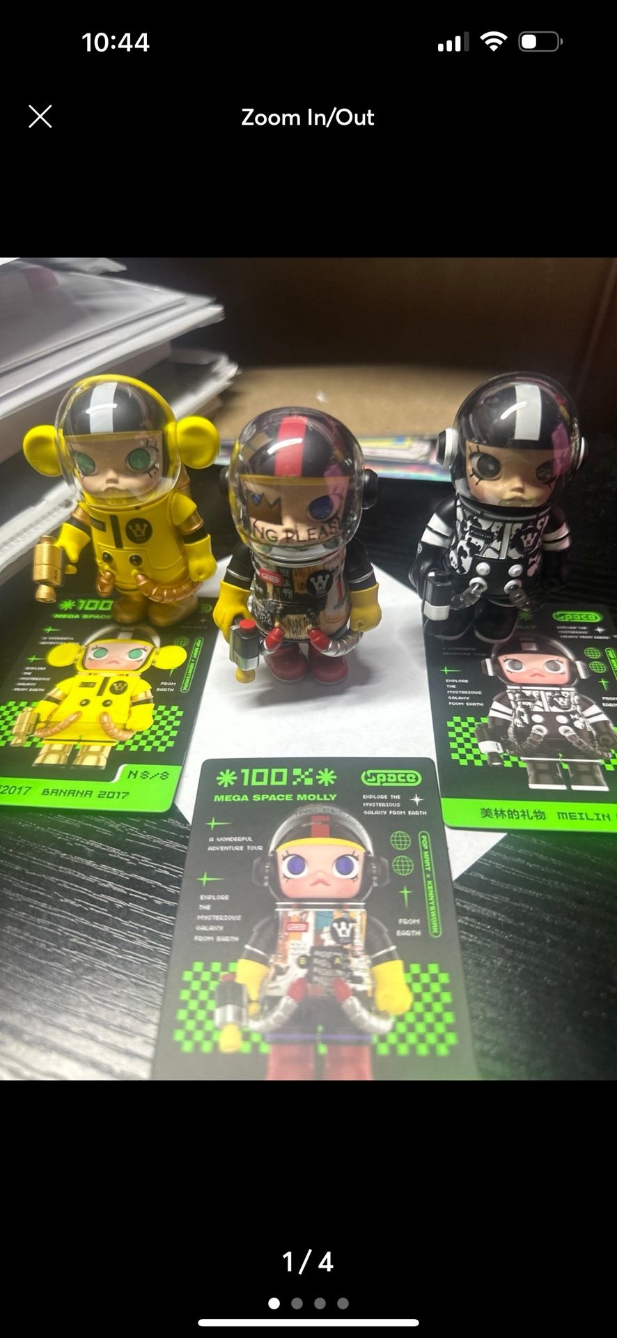 Bundle Of 3 Space Molly Series 2 Space Molly Mega 100%