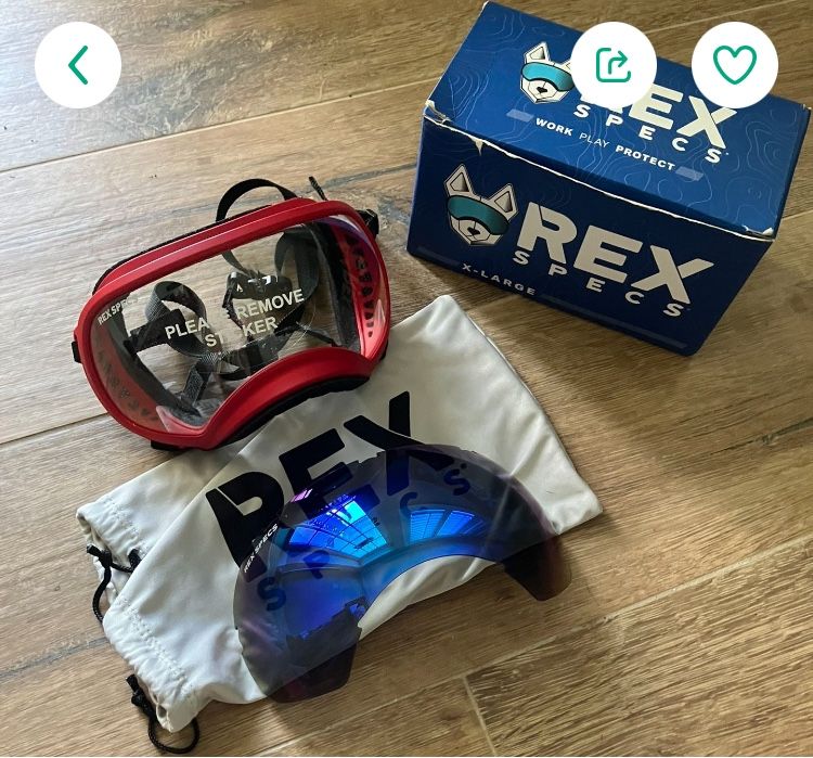 Rex Specs Goggles New