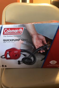 Coleman Quickpump 120v