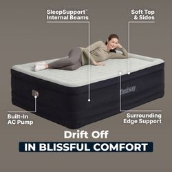 Best way queen size air mattress 24 in in height