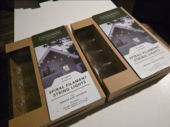 2 new boxes of string lights