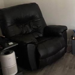 Franklin Leather Rocking Chair