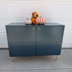 Green -blue  Dresser or TV Stand 