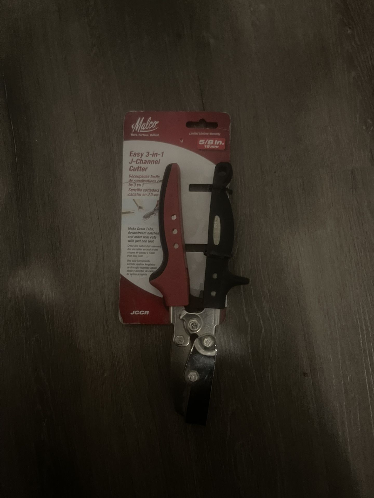 Malco 5/8 inch Vinyl J-Channel Cutters