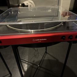 Red Audio-technica AT-LP60X Record/Vinyl Player 