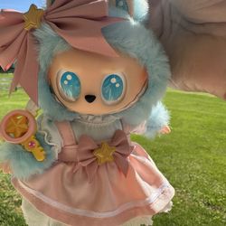 Labubu V3 with dress (this order is labubu and dress togother)  If u only want labubu or the dress..contact us plz