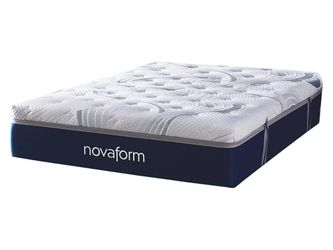 NEW! NOVAFORM 14″ Queen Size ComfortGrande Advanced Gel Memory Foam Mattress