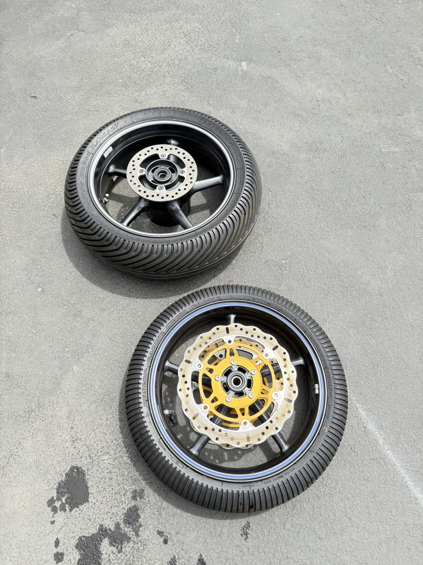 2007 triumph daytona 675 wheels