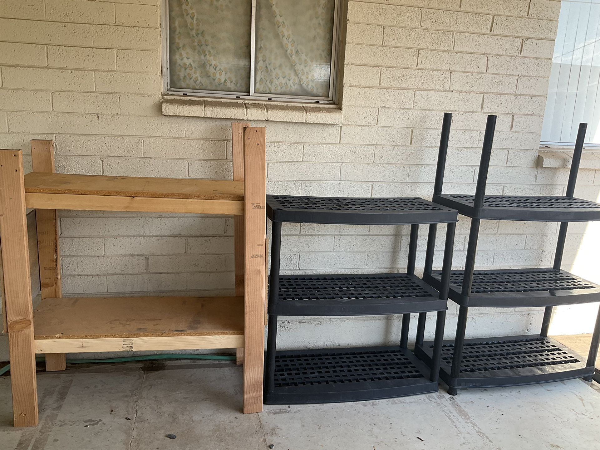 Shelf Shelving Tier Storage 3ft Wide