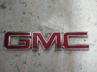 2018 GMC decal emblem