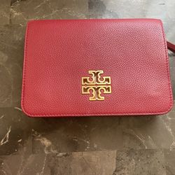 Beautiful Red Authentic Tory Burch Crossbody