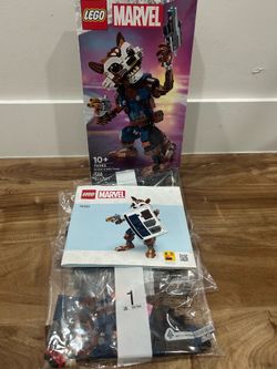 LEGO Super Heroes: Rocket & Baby Groot (76282) Damaged Box