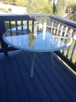 Grey Padio Table