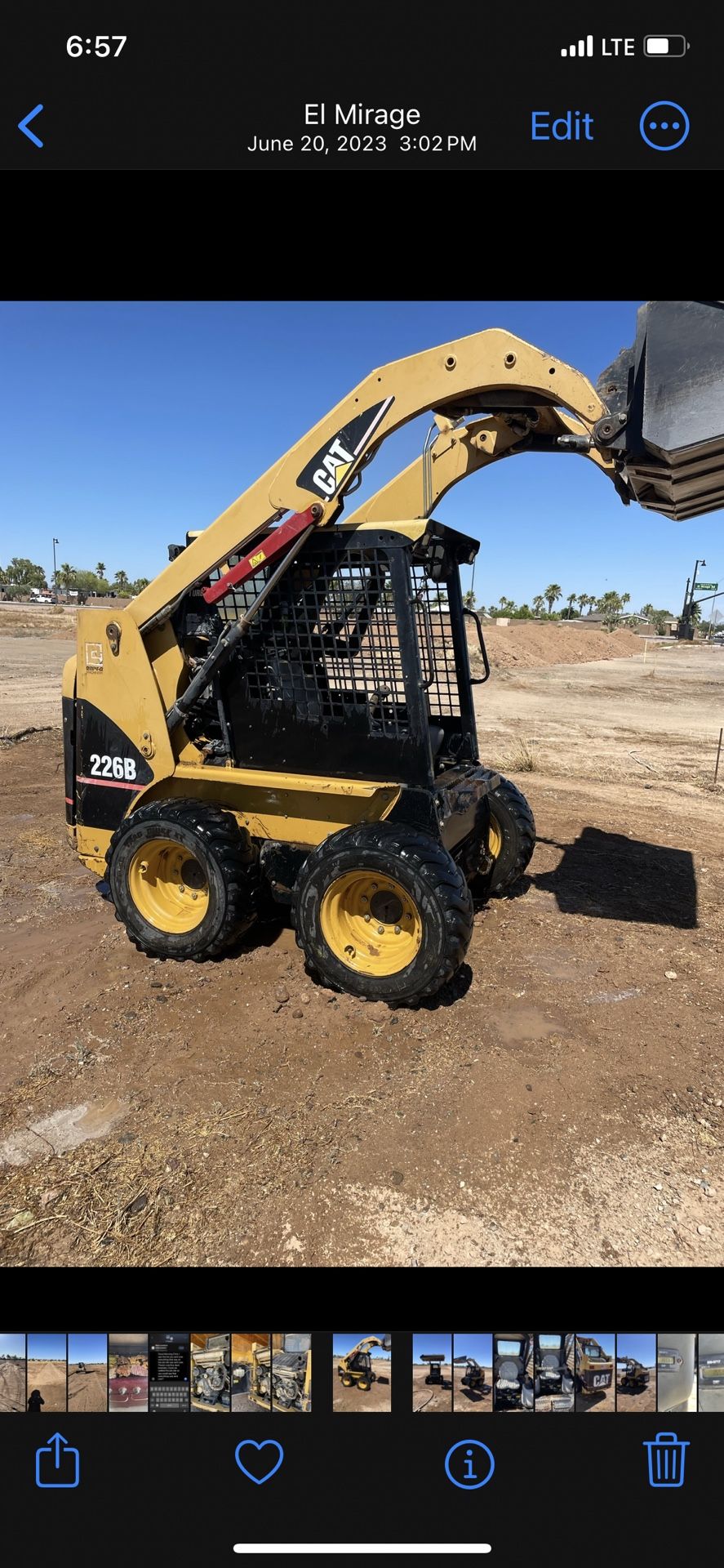 2008 skid Steer caterpillar