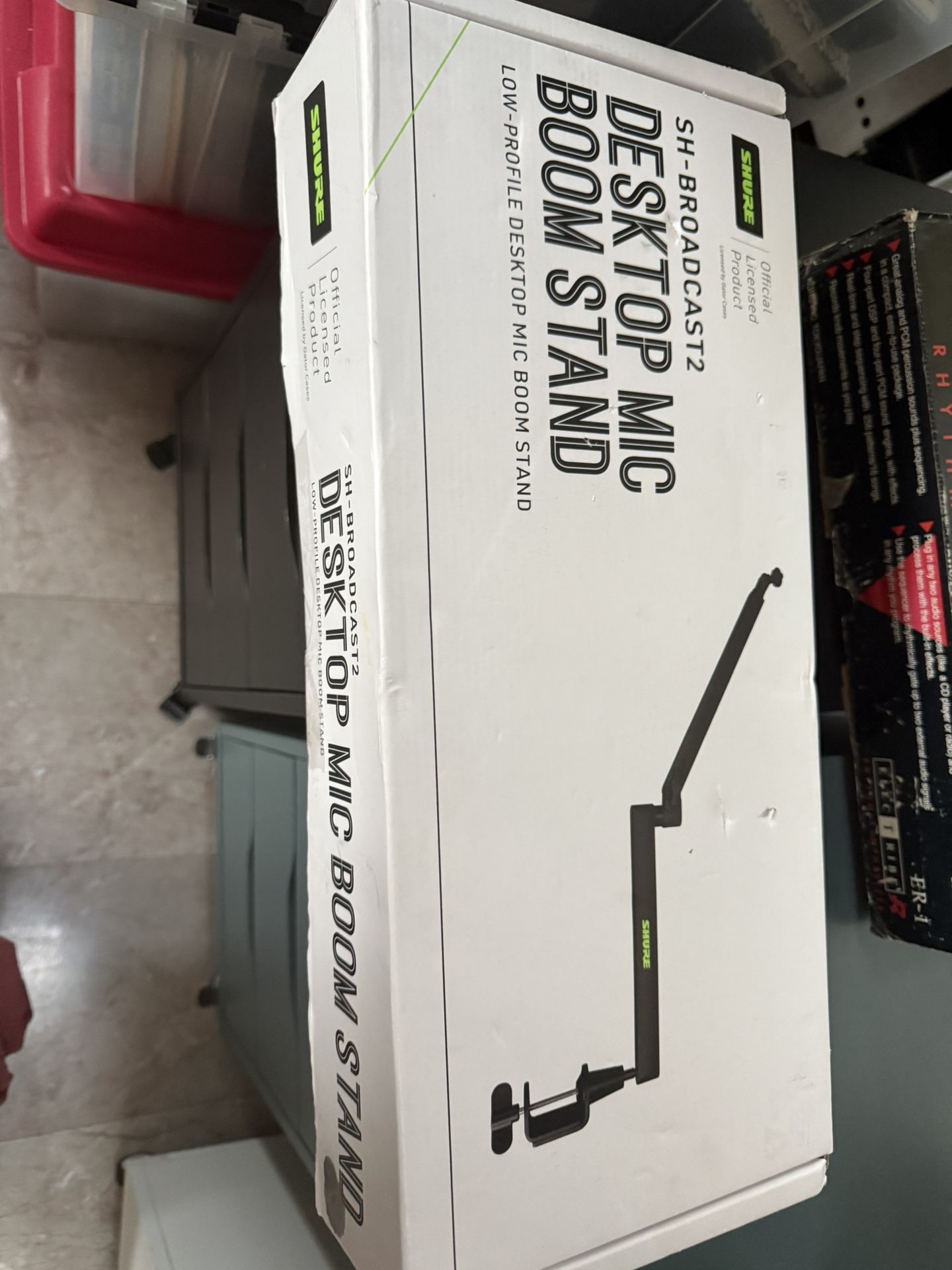 Shure Sh-broadcast2 Desktop Mic Boom Stand