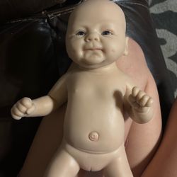 realistic silicon baby doll