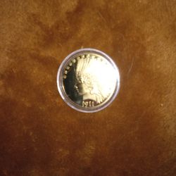 1911 GOLD Indian Ten Dollar Coin