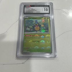 Karrablast Pokemon Black Bolt - 009/086 Poke Ball Reverse Holo Gem Mint 10 