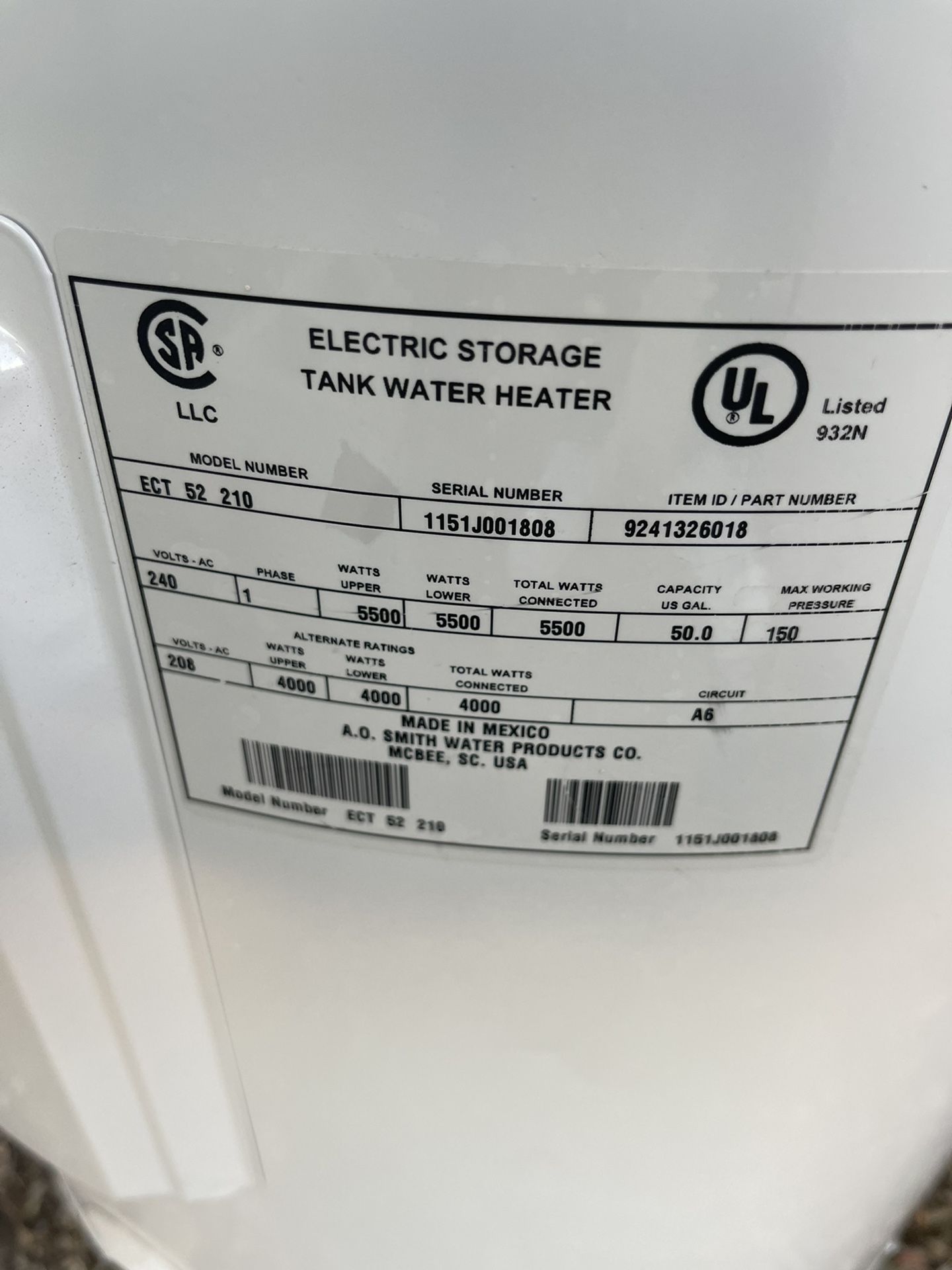 Water Heater for Sale in San Antonio, TX - OfferUp