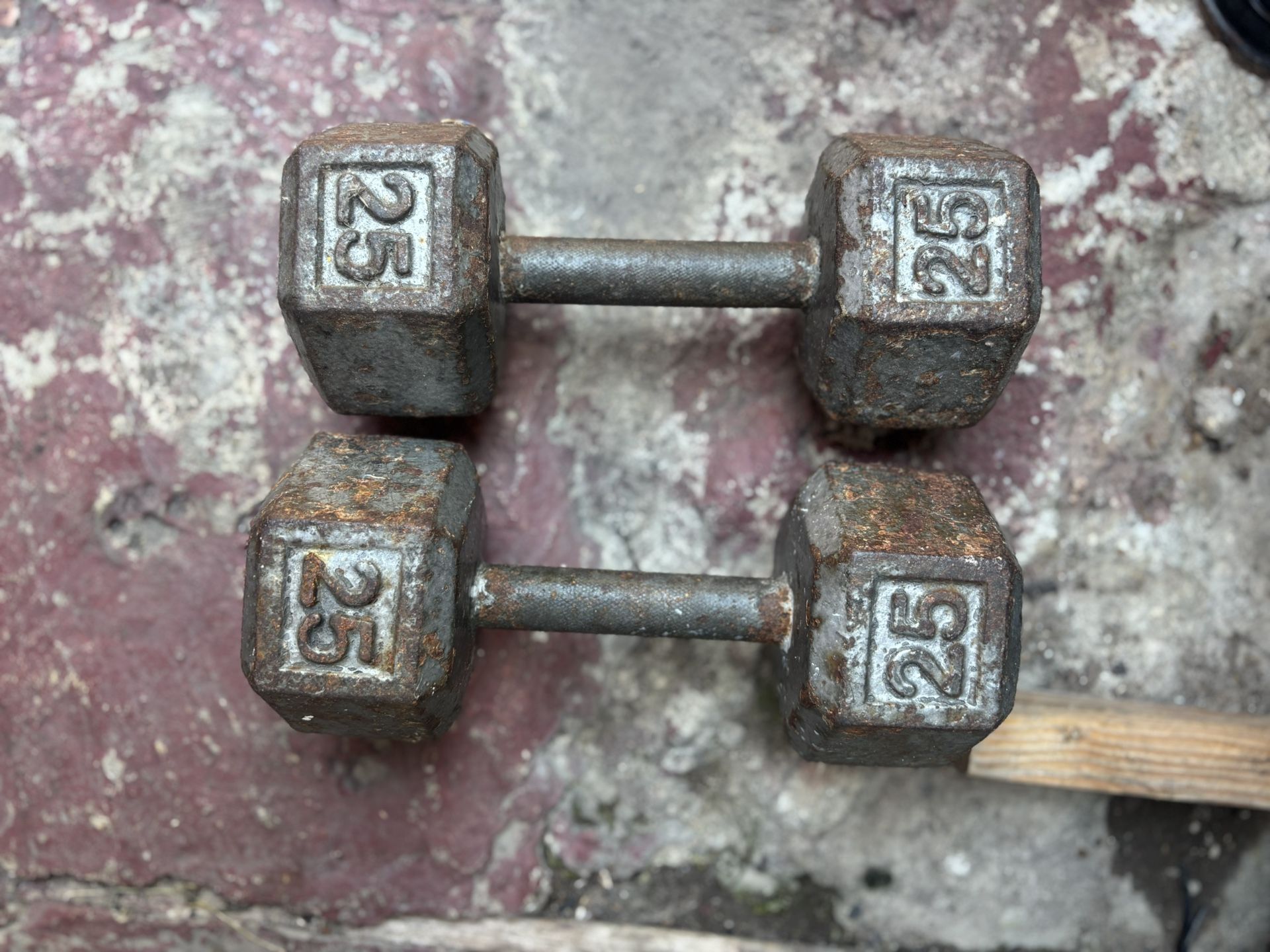 Set Of 25Lb Dumbbells [50Lbs Total]