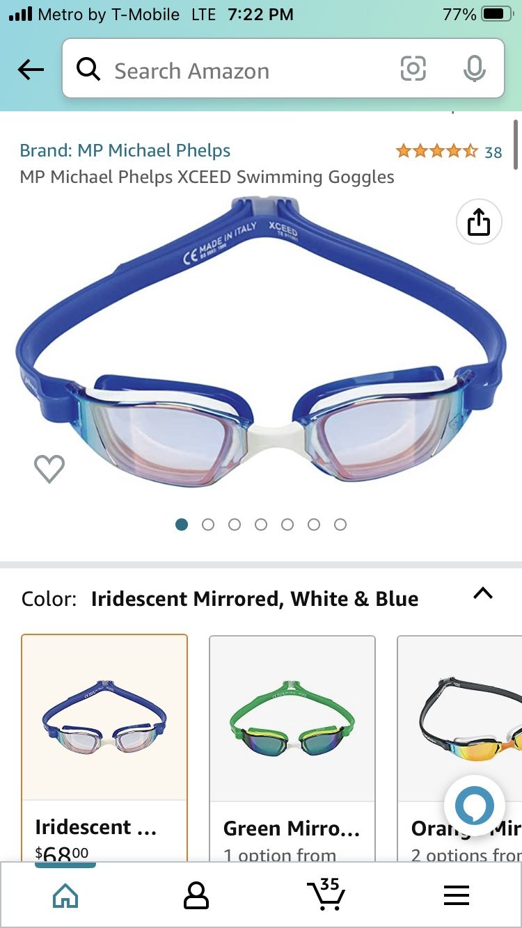 MP Michael Phelps XCEED Swimming Goggles
