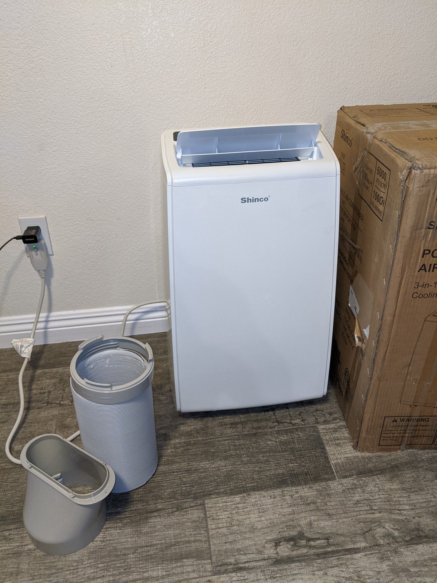 Shinco portable air conditioning cooling/fan/dehumidifier