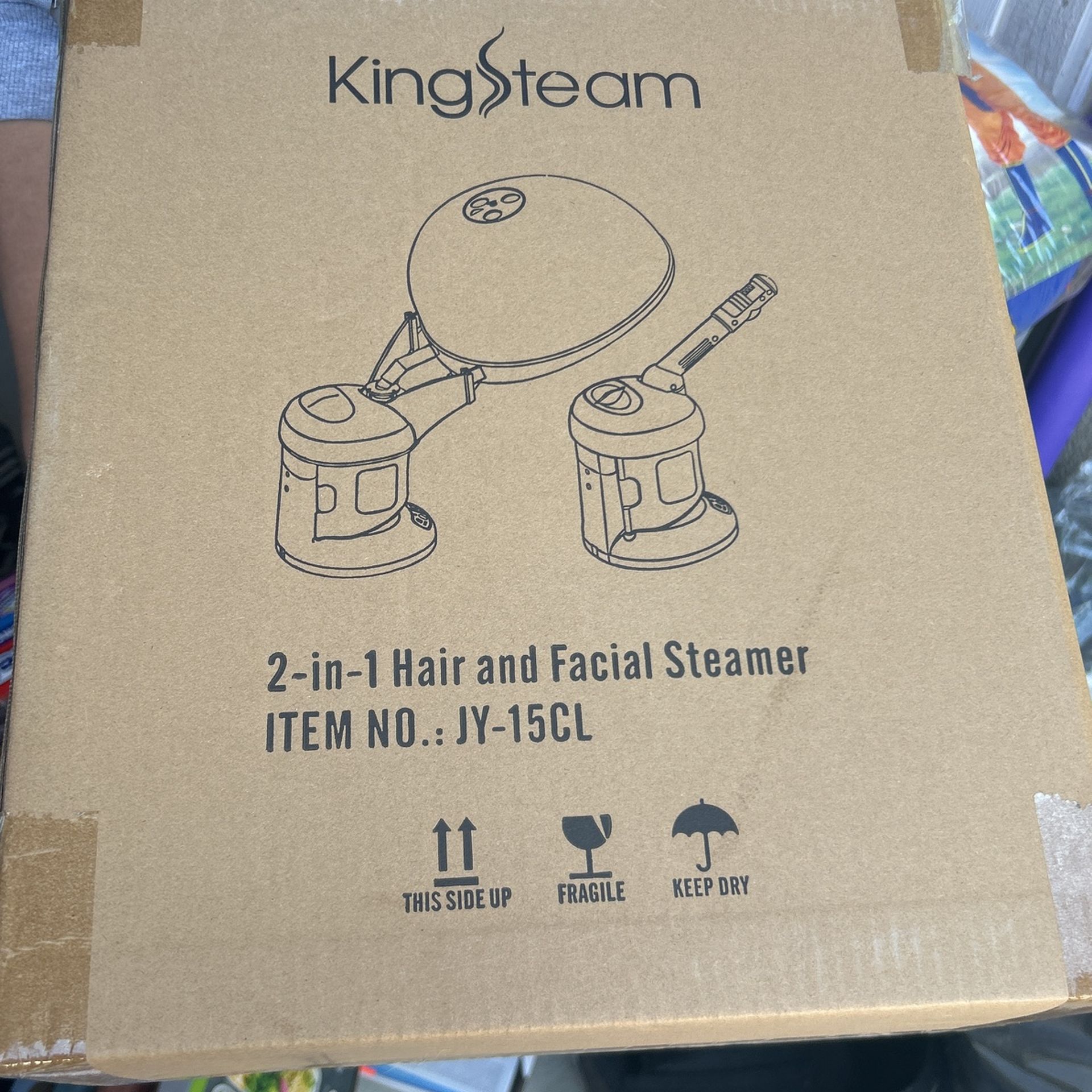 King Steam 2-1 Hair And Facial Steamer