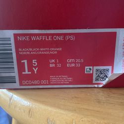 NIKE WAFFLE ONE PS