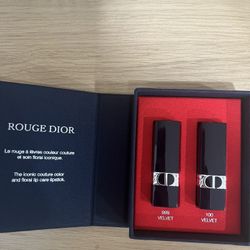 Dior Rouge lipsticks