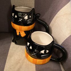 Target Black Cat Mugs