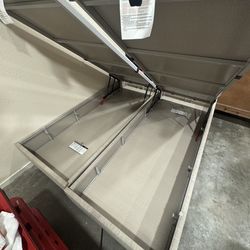 Queen size storage bed frame